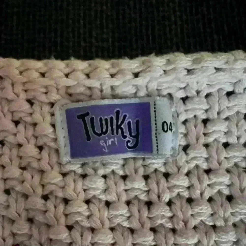 Twiky Girl Faux Fur Pink Vest Size 4 Toddler EUC
